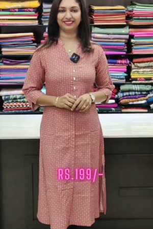 Launching Beautiful American Crepe Kurti