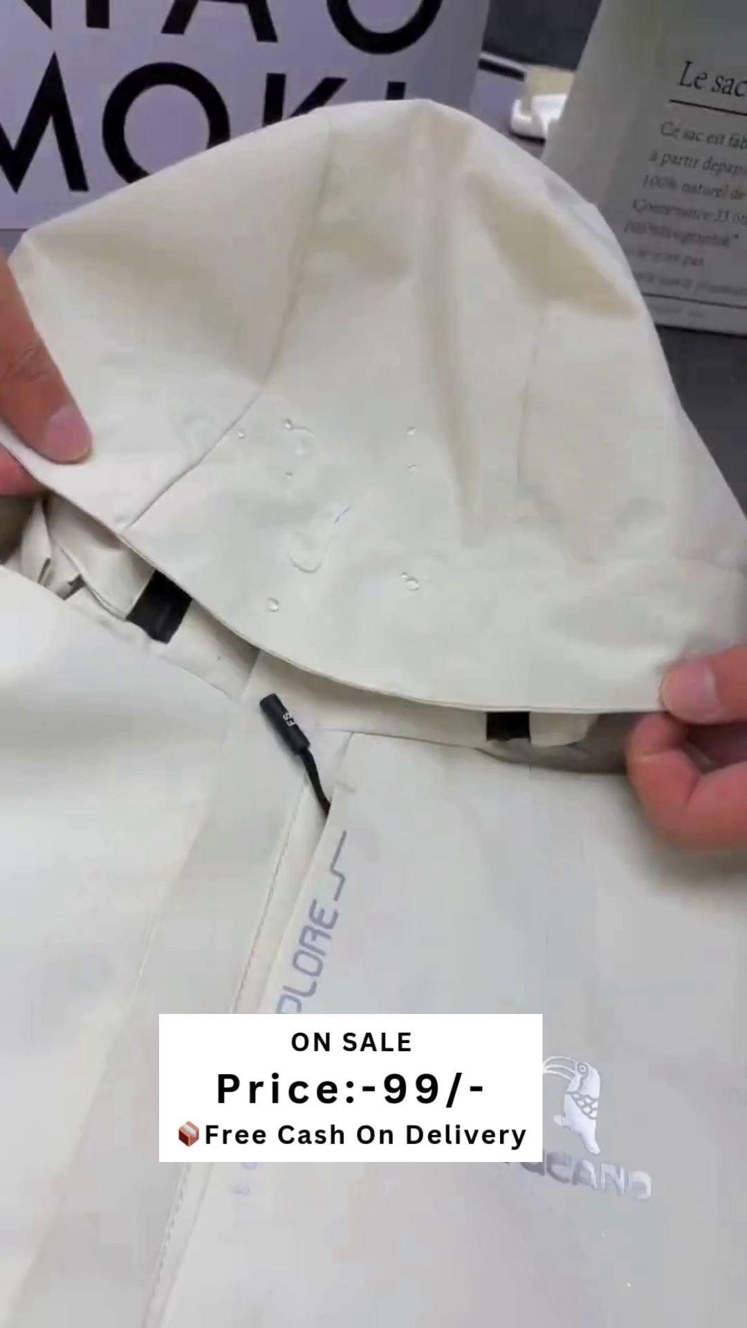 Men Hooded Tailored Jacket - Image 4