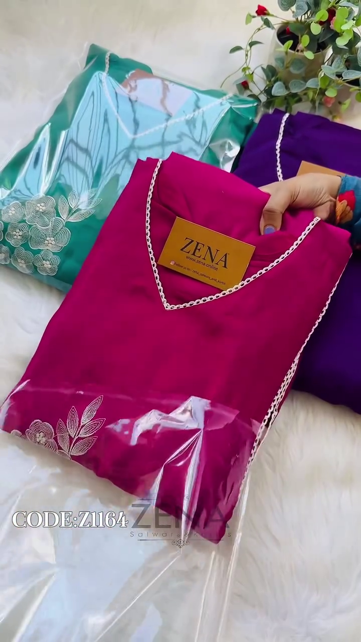 Party Wear Handwork A-Line Set – Top, Bottom & Dupatta - Image 10