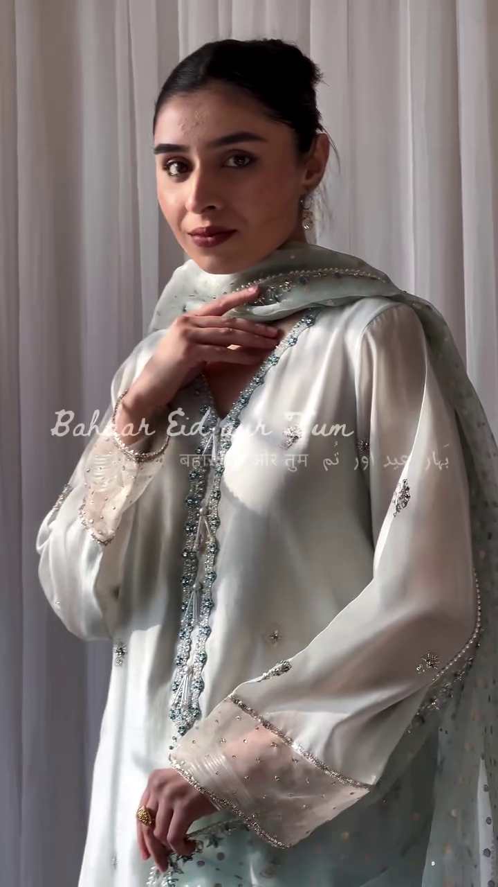 BAHAR EID AUR TUM - CHALK BLUE - Image 2