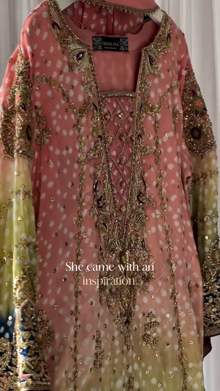 Royal Heritage Multicolour Hand-Embroidered Lehenga Set – A Regal Masterpiece Reimagined - Image 9