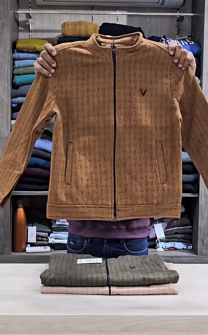 Micro Checks Tailored Jacket - Image 5