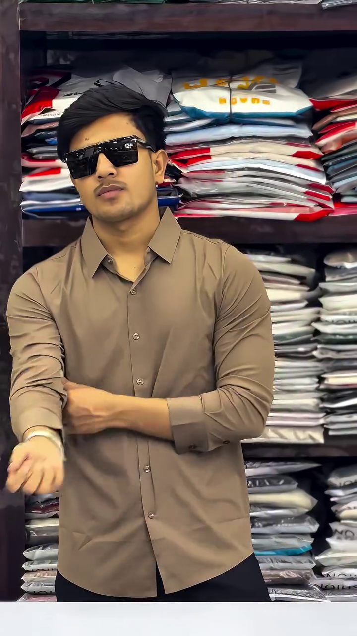 Men Comfort Fit Solid Spread Collar Casual Shirt - Image 11